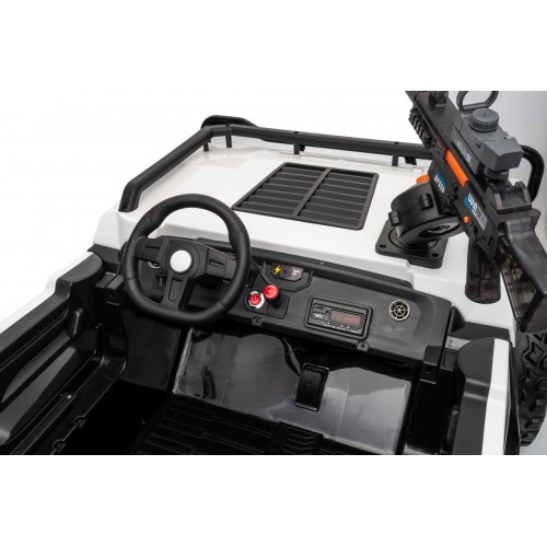 Kočík PROSPECTOR 4x4 STRONG biely