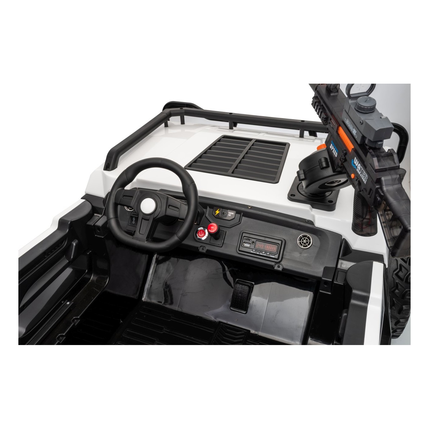 Kočík PROSPECTOR 4x4 STRONG biely