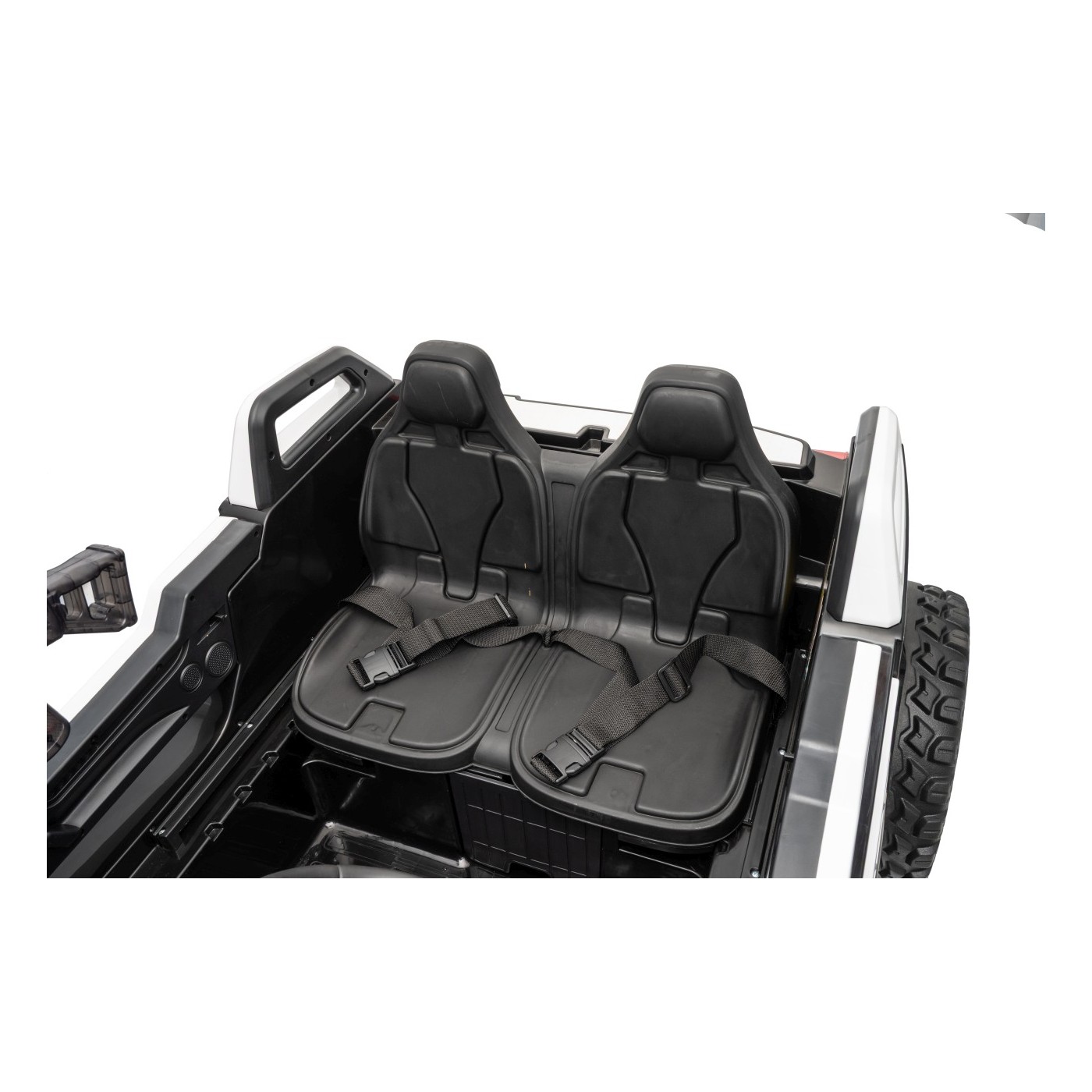 Kočík PROSPECTOR 4x4 STRONG biely