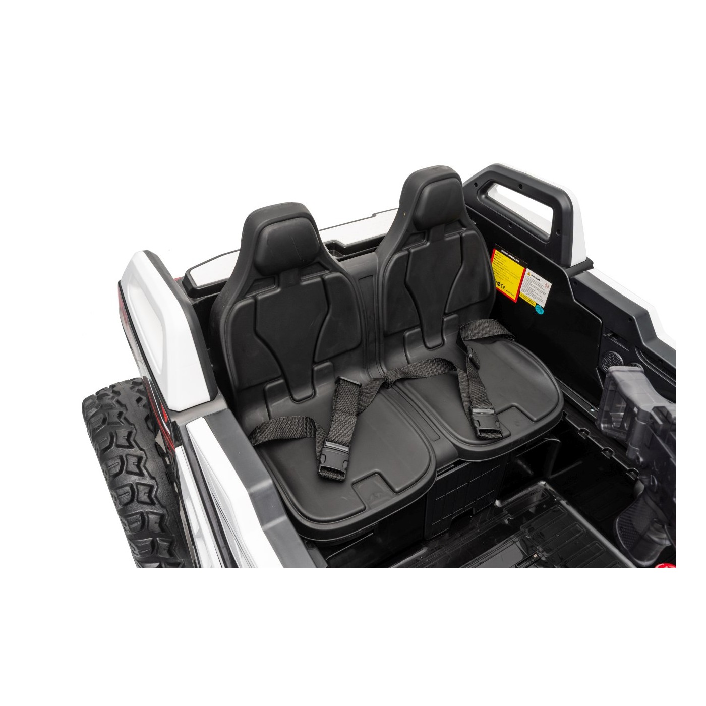 Kočík PROSPECTOR 4x4 STRONG biely