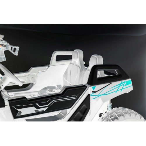 Kočík PROSPECTOR 4x4 STRONG biely