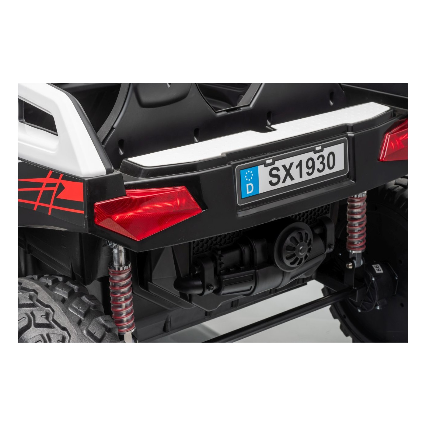 Kočík PROSPECTOR 4x4 STRONG biely