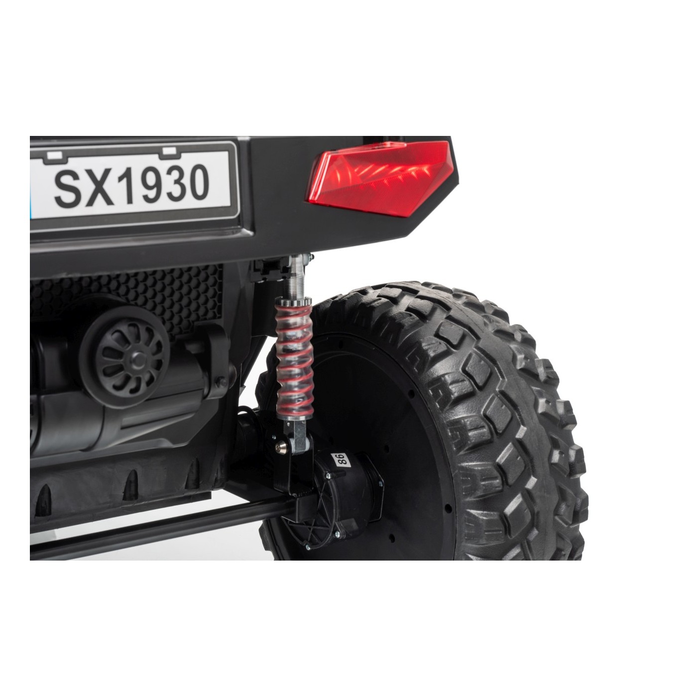 Kočík PROSPECTOR 4x4 STRONG biely