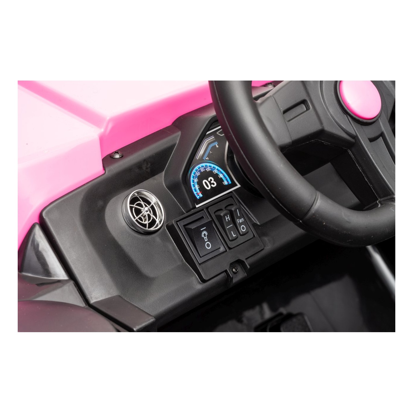 Kočík PROSPECTOR 4x4 STRONG ružový