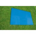 Penová Podložka pod bazén záhradný Modrá 9 ks. 50x50cm BESTWAY