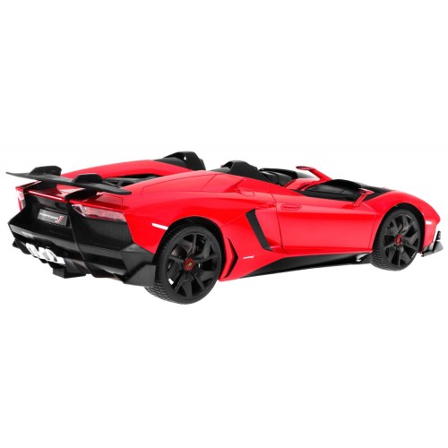 Lamborghini Aventador J červený RASTAR model 1:12 Diaľkovo ovládané auto + Ovládač 2,4 GHz
