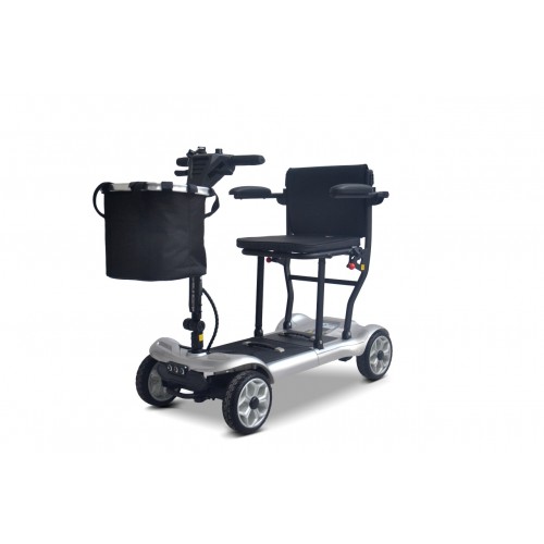 Elektrická kolobežka EasyGo Gray so štyrmi kolesami pre seniorov