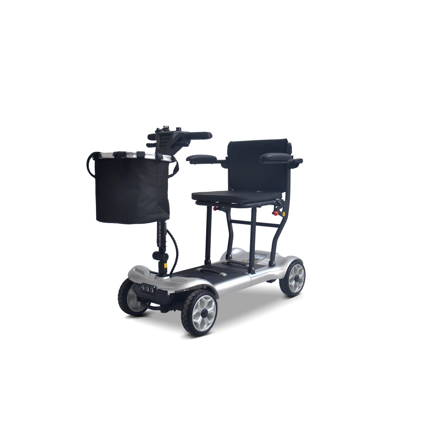 Elektrická kolobežka EasyGo Gray so štyrmi kolesami pre seniorov