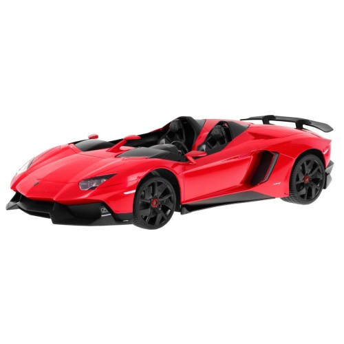 Lamborghini Aventador J červený RASTAR model 1:12 Diaľkovo ovládané auto + Ovládač 2,4 GHz