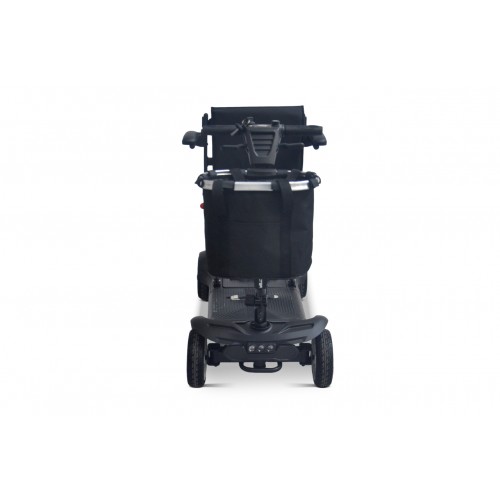 Elektrická kolobežka EasyGo Black so štyrmi kolesami pre seniorov