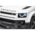 Land Rover Defender biele vozidlo