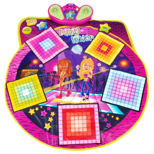 Tančiaca podložka s hrou pre deti 3+ Tanec v rytme + Diskotékový parket