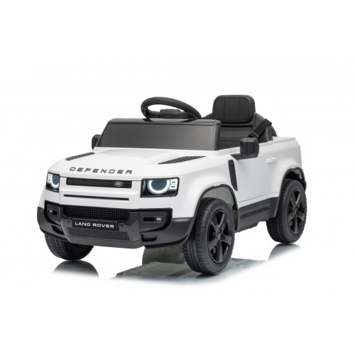 Land Rover Defender biele vozidlo