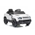 Land Rover Defender biele vozidlo