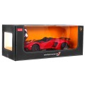 Lamborghini Aventador J červený RASTAR model 1:12 Diaľkovo ovládané auto + Ovládač 2,4 GHz