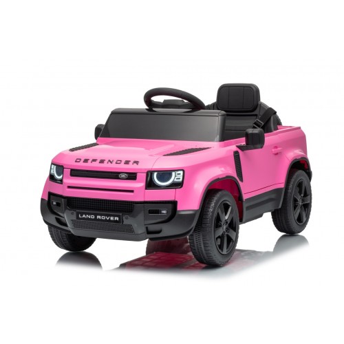 Ružové vozidlo Land Rover Defender
