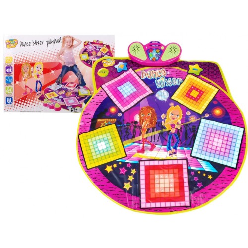 Tančiaca podložka s hrou pre deti 3+ Tanec v rytme + Diskotékový parket