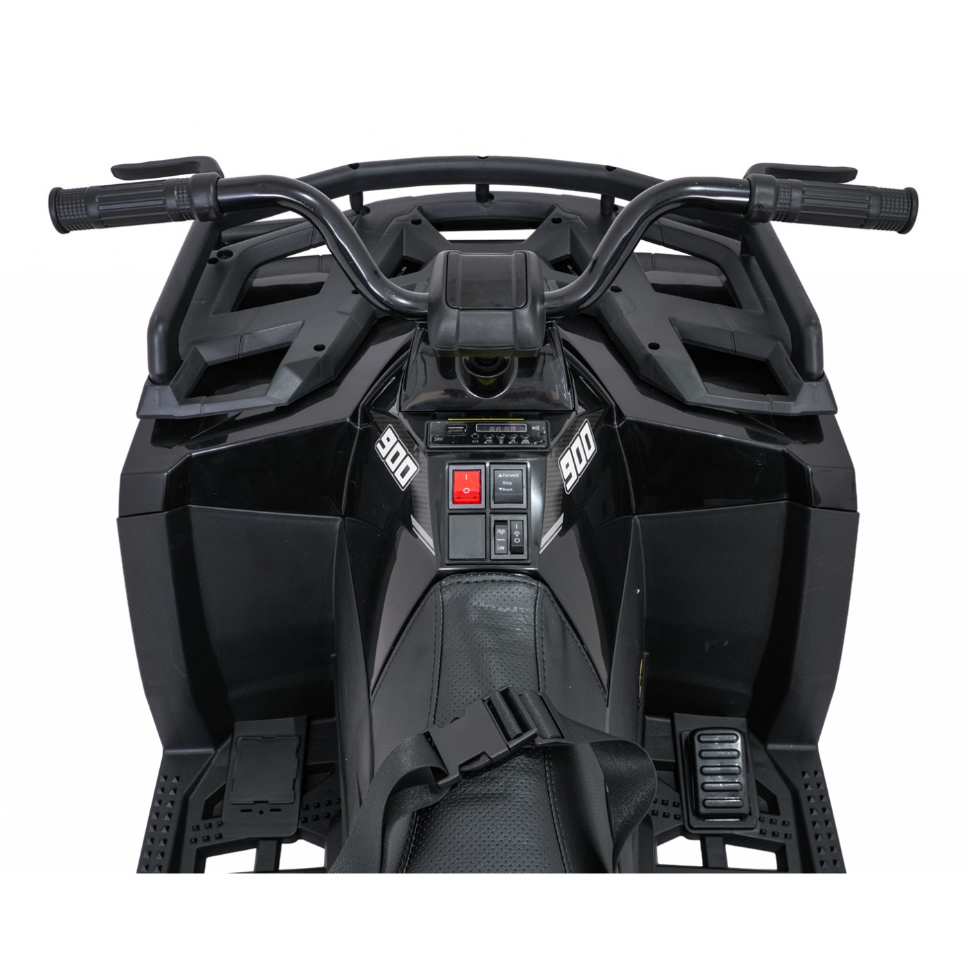 Štvorkolka 4x4 ATV WOLF  čierna