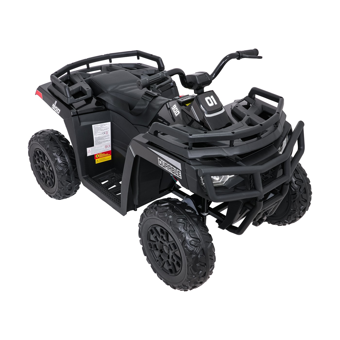 Štvorkolka 4x4 ATV WOLF  čierna