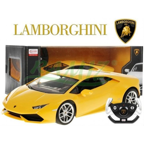 Autíčko R C Lamborghini Huracan LP 610 Žltý 1 14 RASTAR