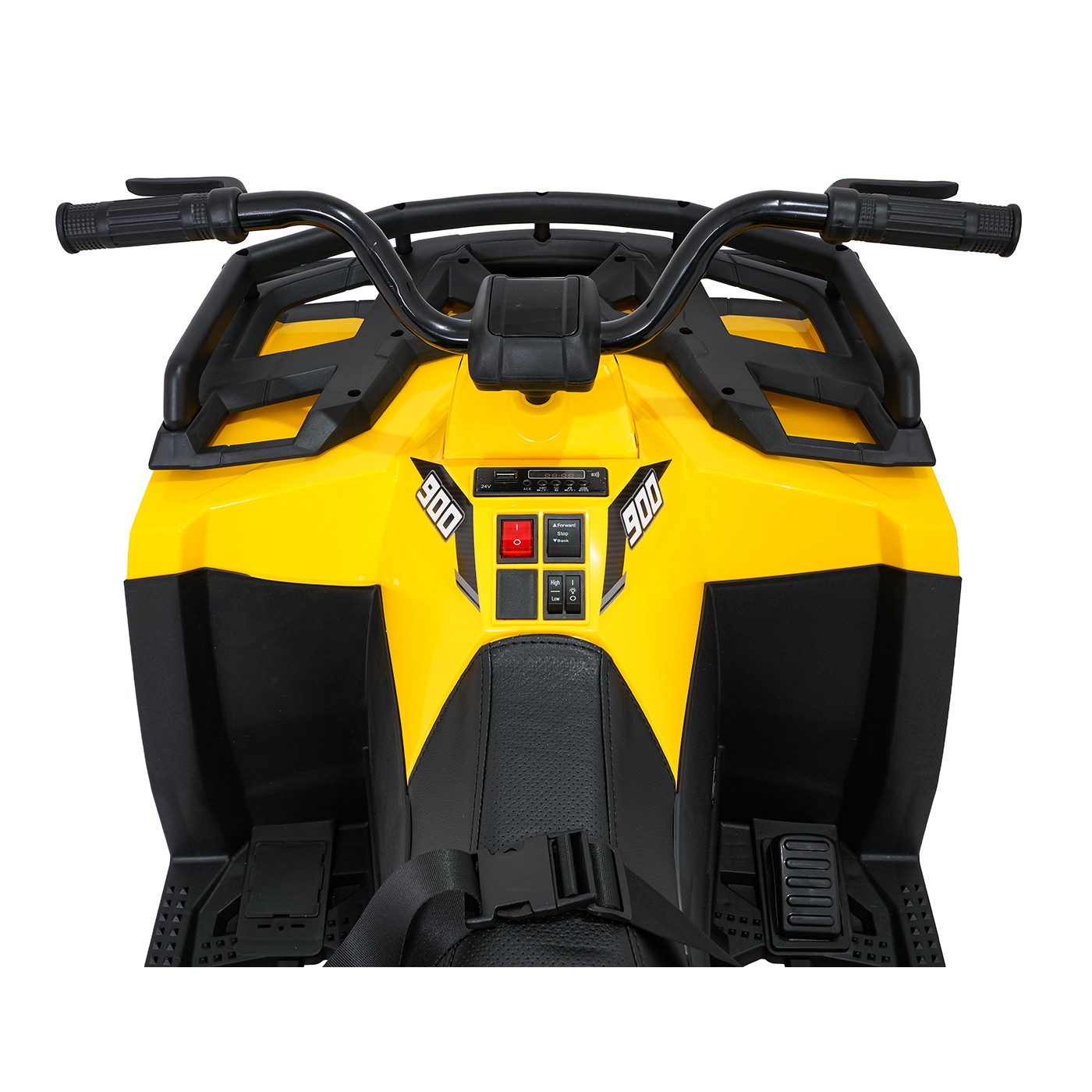 Štvorkolka 4x4 ATV WOLF žltá