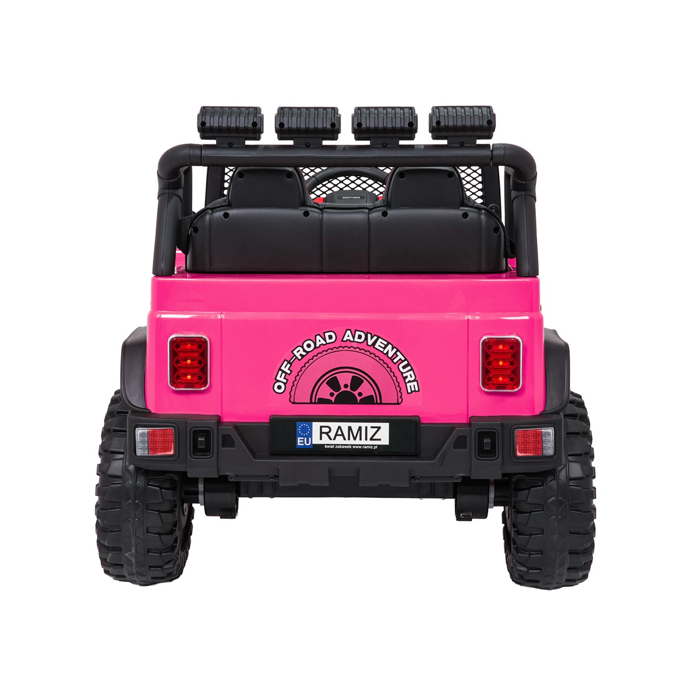 Ružové vozidlo Jeep BEAST 4x4