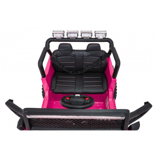 Ružové vozidlo Jeep BEAST 4x4