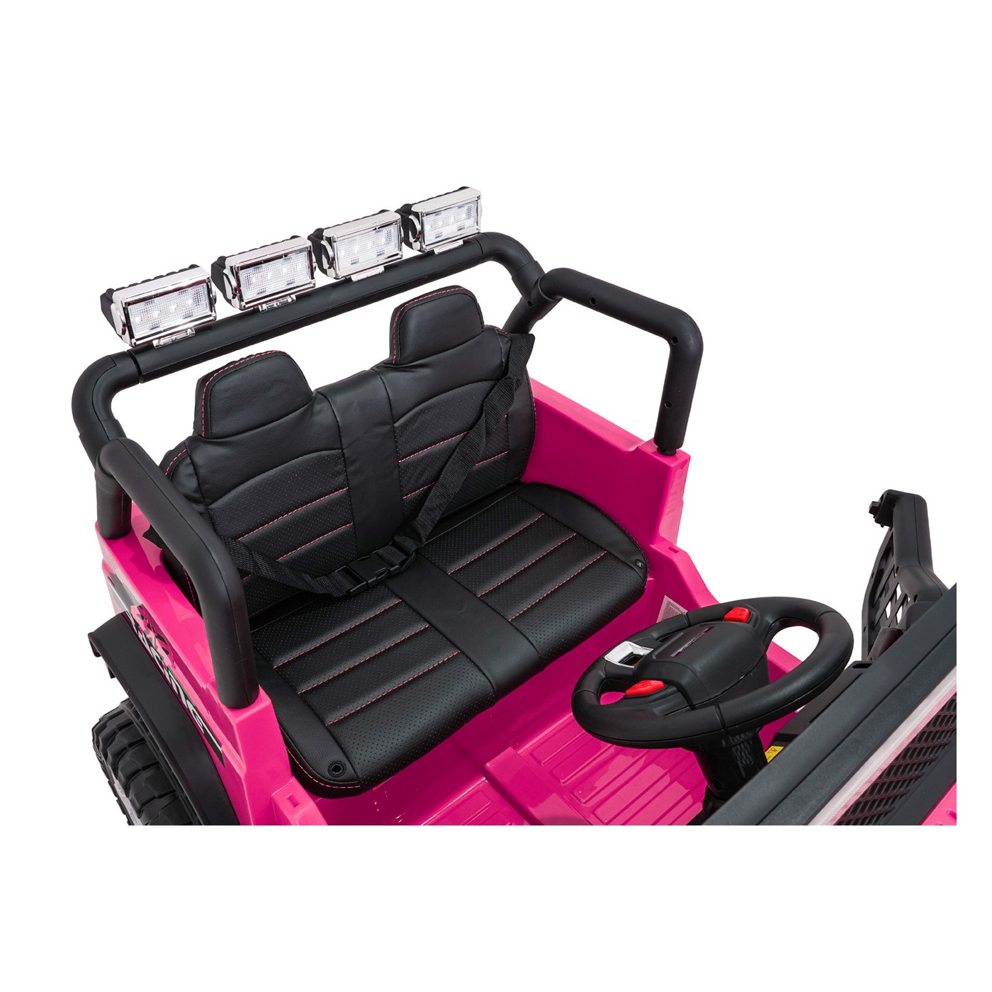 Ružové vozidlo Jeep BEAST 4x4