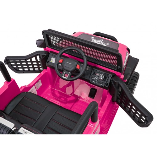 Ružové vozidlo Jeep BEAST 4x4