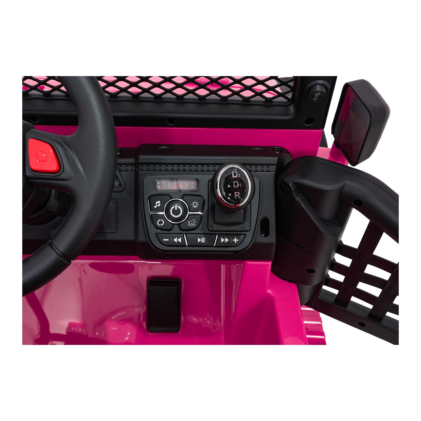 Ružové vozidlo Jeep BEAST 4x4