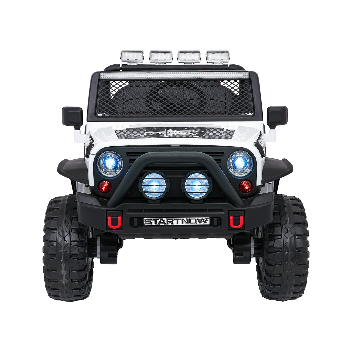 Jeep BEAST 4x4 biele vozidlo