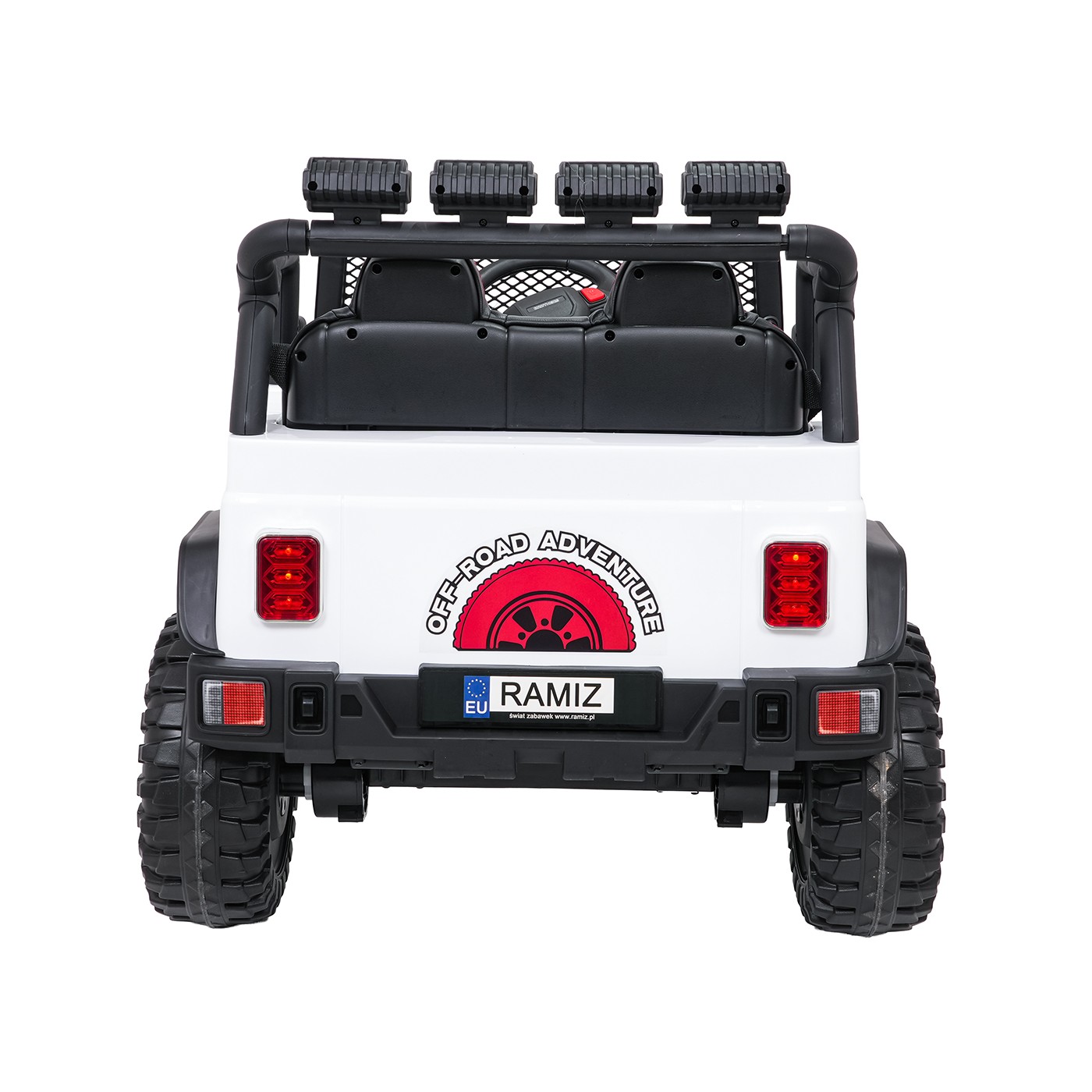 Jeep BEAST 4x4 biele vozidlo