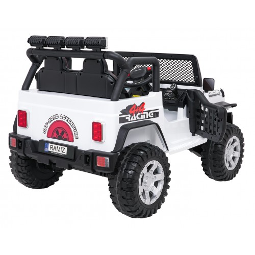 Jeep BEAST 4x4 biele vozidlo