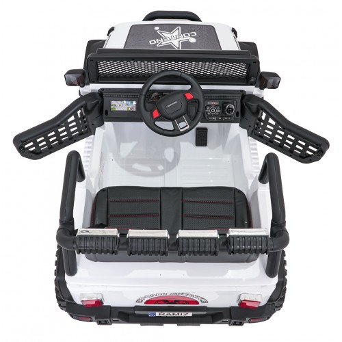 Jeep BEAST 4x4 biele vozidlo