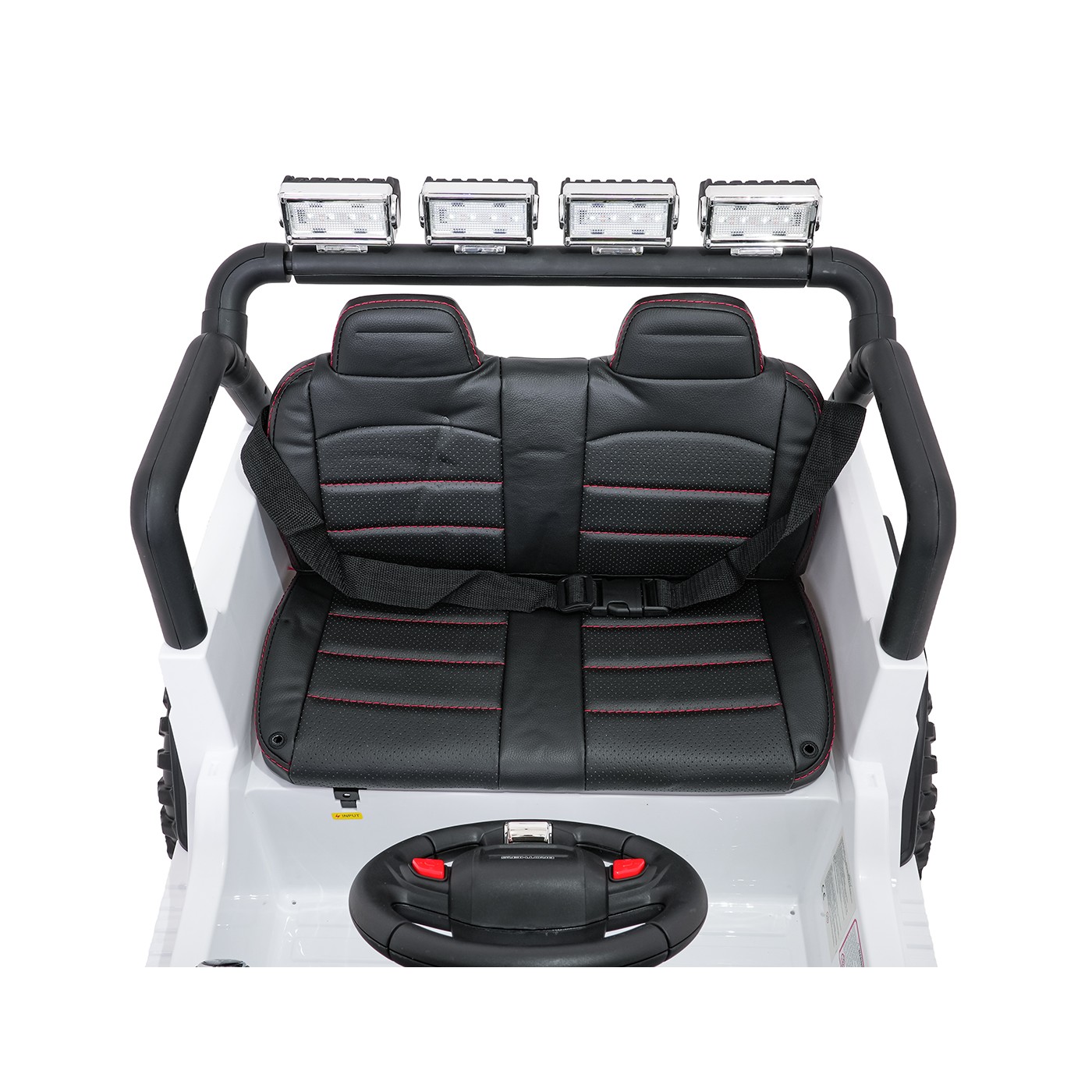 Jeep BEAST 4x4 biele vozidlo