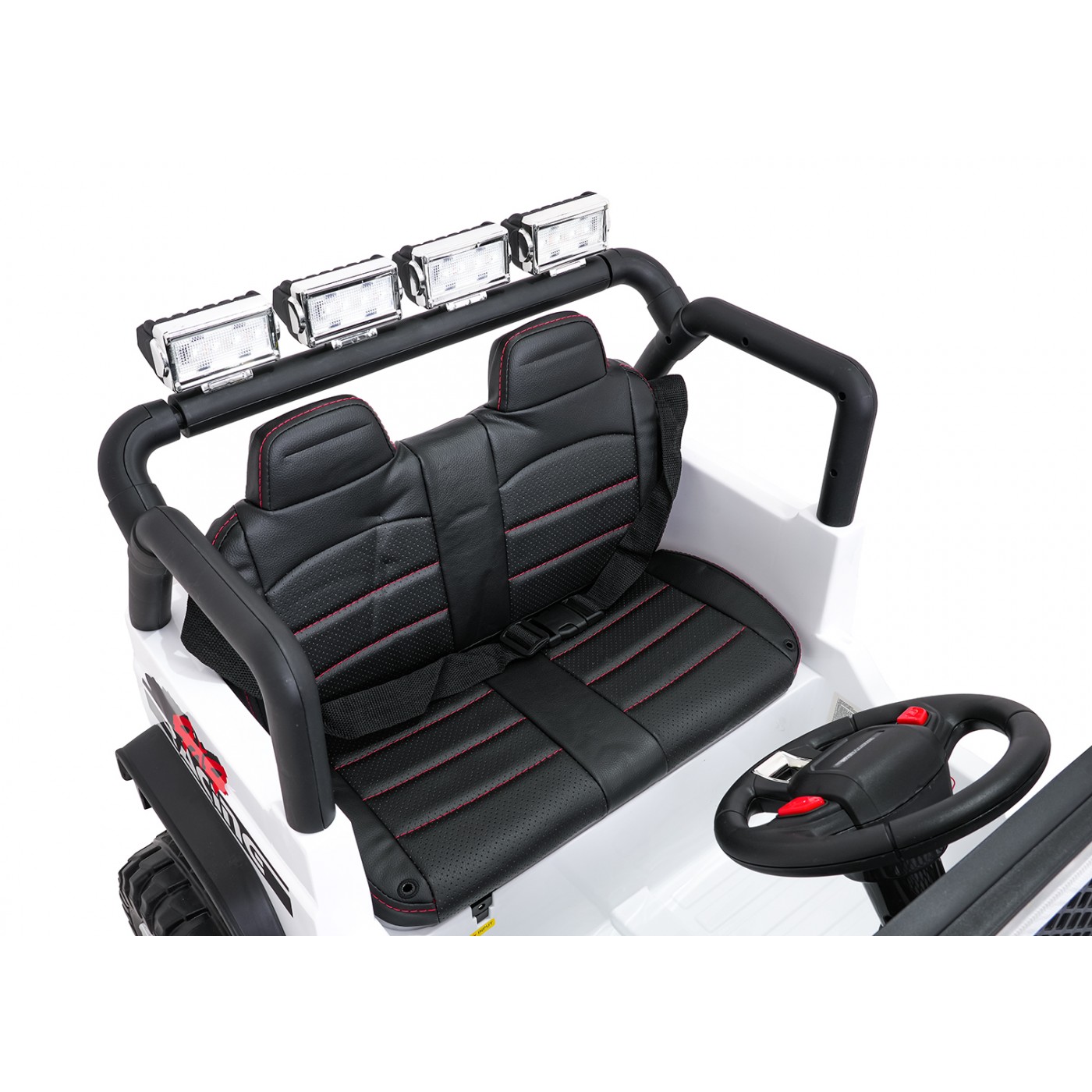 Jeep BEAST 4x4 biele vozidlo