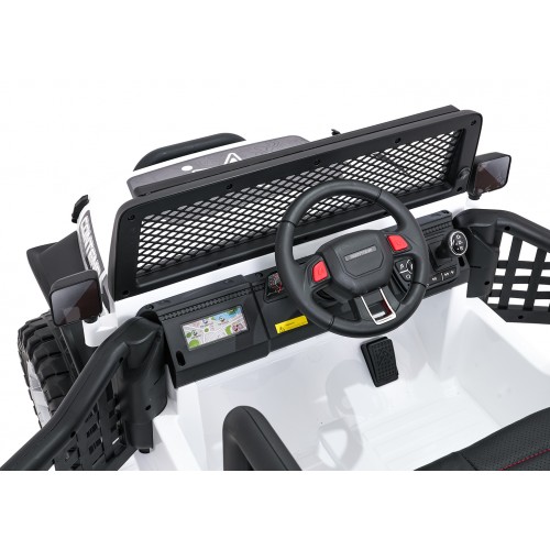 Jeep BEAST 4x4 biele vozidlo