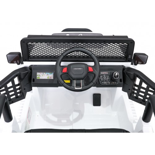 Jeep BEAST 4x4 biele vozidlo