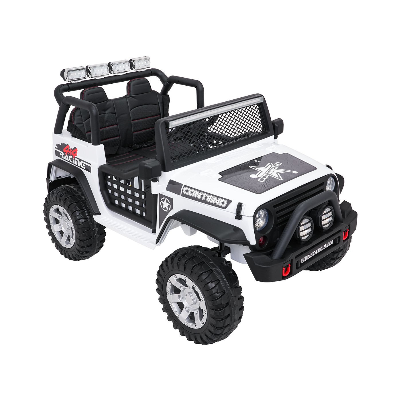 Jeep BEAST 4x4 biele vozidlo