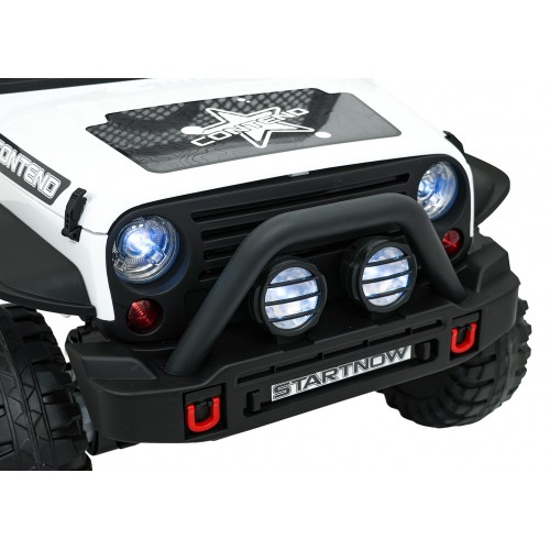 Jeep BEAST 4x4 biele vozidlo