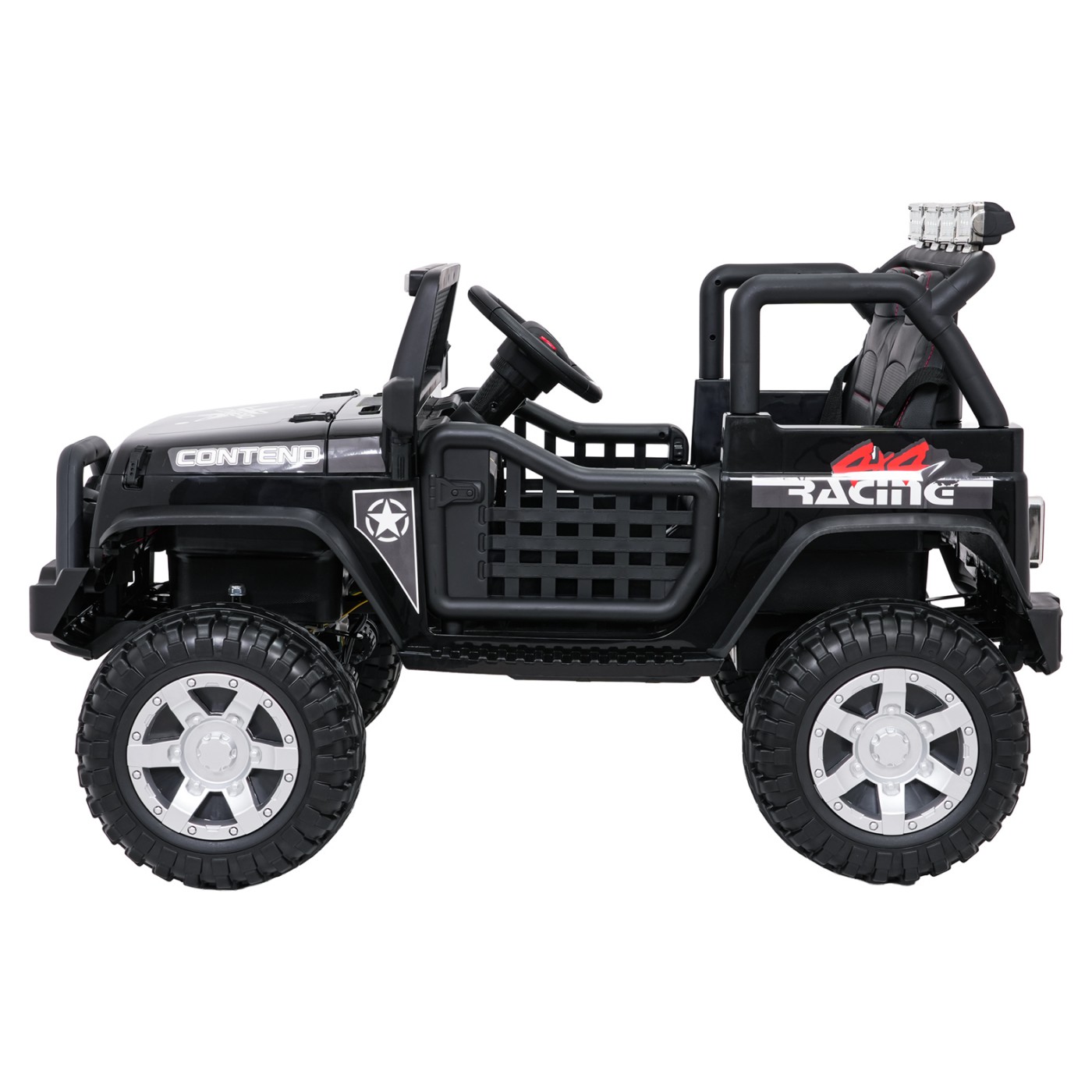 Jeep BEAST 4x4 čierne vozidlo