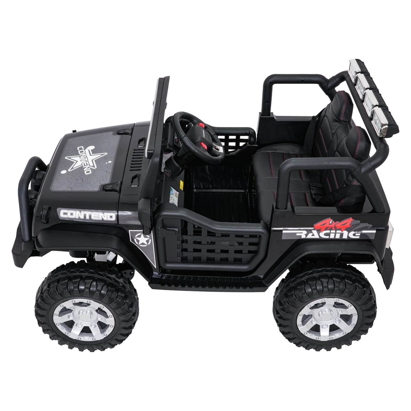 Jeep BEAST 4x4 čierne vozidlo