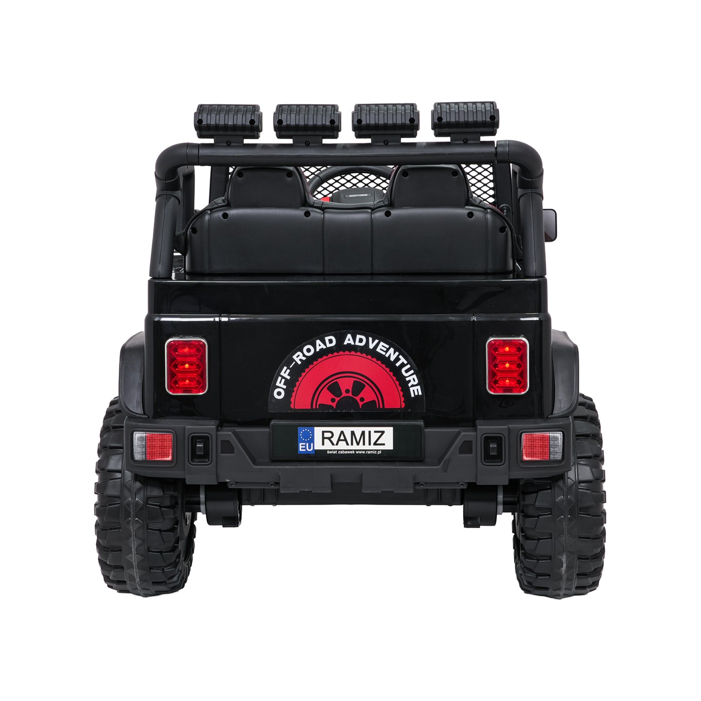 Jeep BEAST 4x4 čierne vozidlo