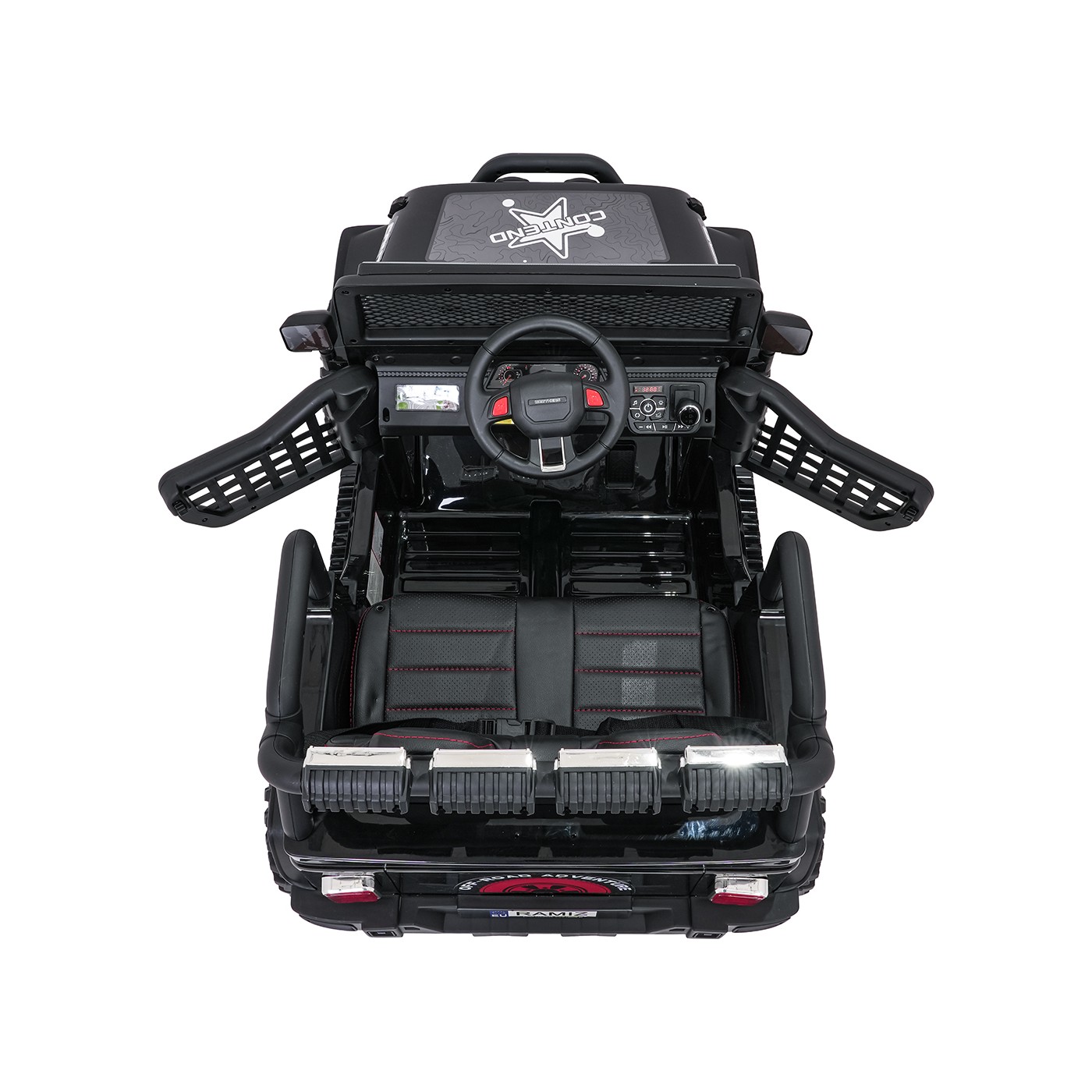 Jeep BEAST 4x4 čierne vozidlo