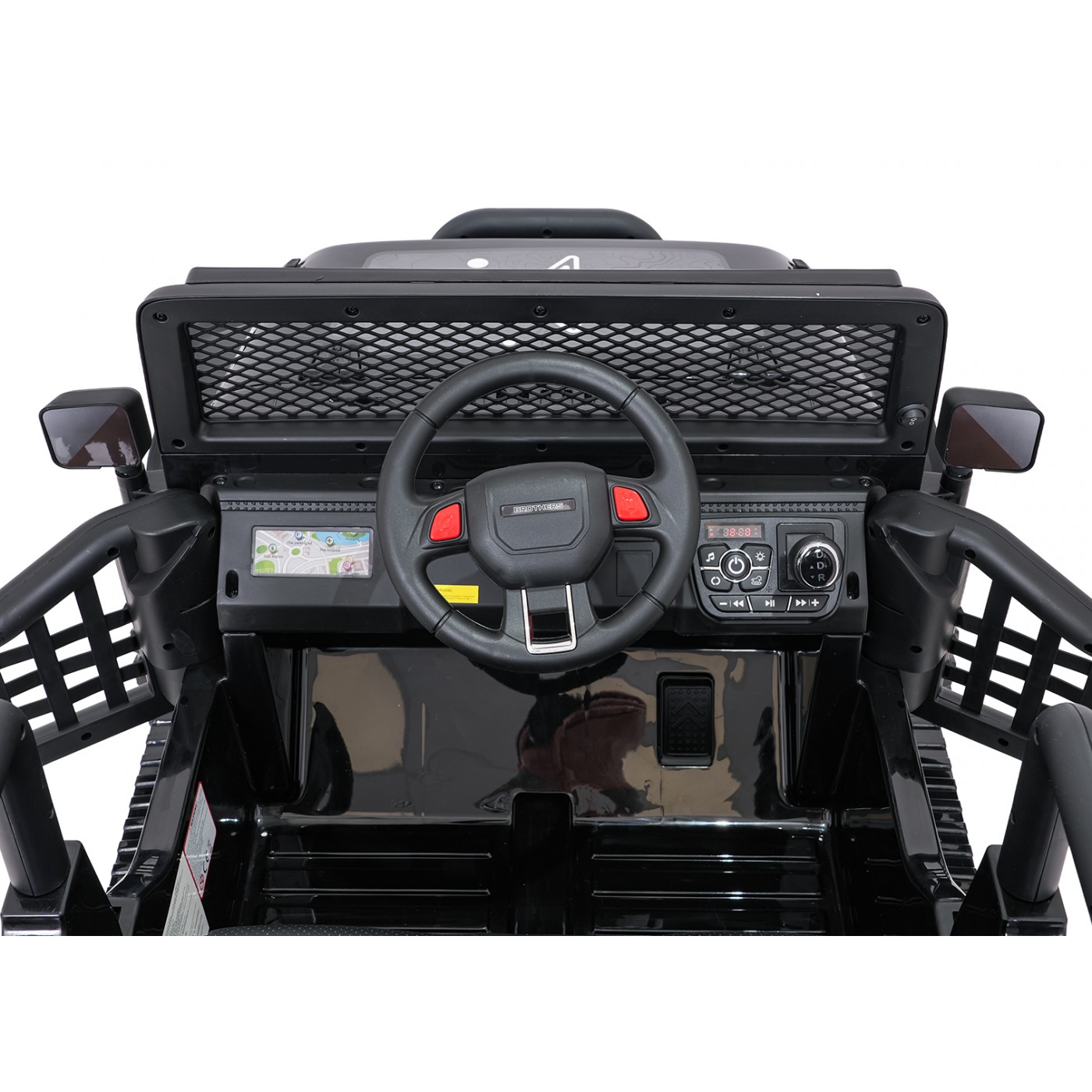 Jeep BEAST 4x4 čierne vozidlo