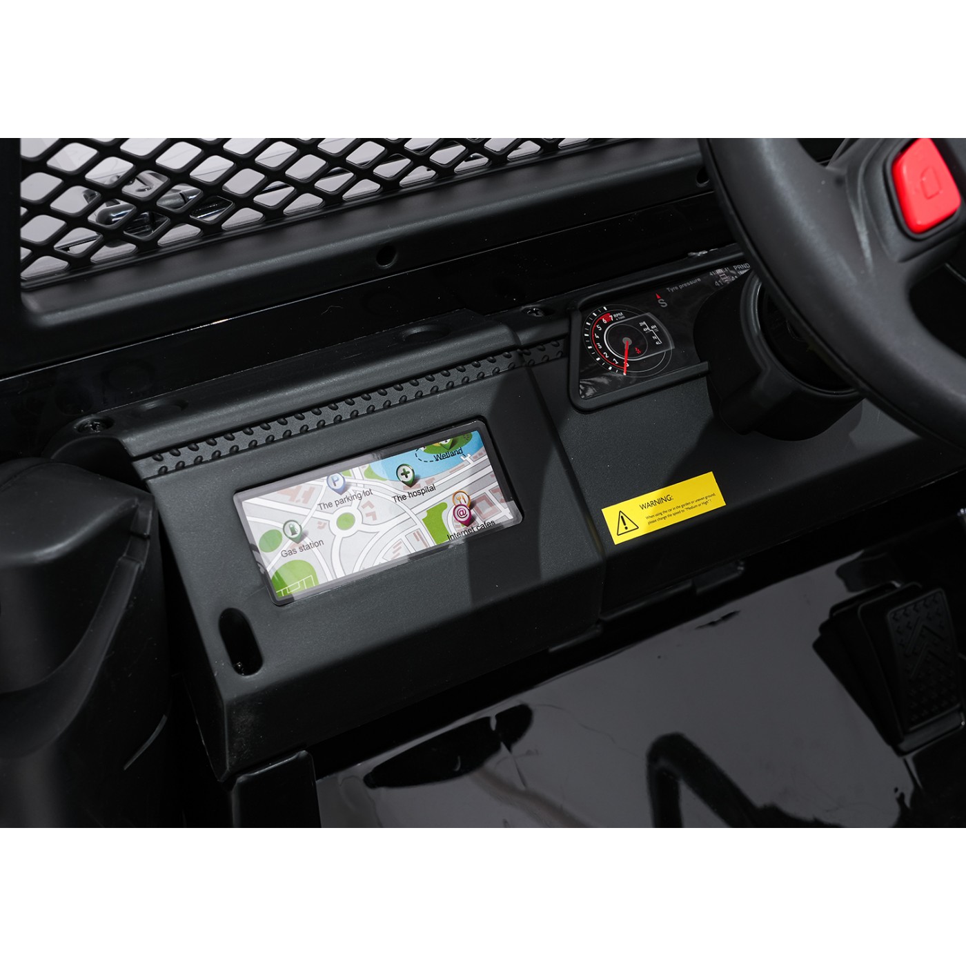 Jeep BEAST 4x4 čierne vozidlo