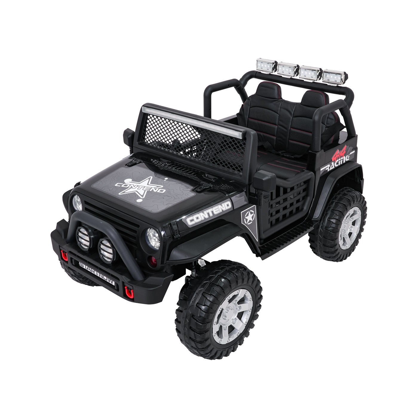 Jeep BEAST 4x4 čierne vozidlo