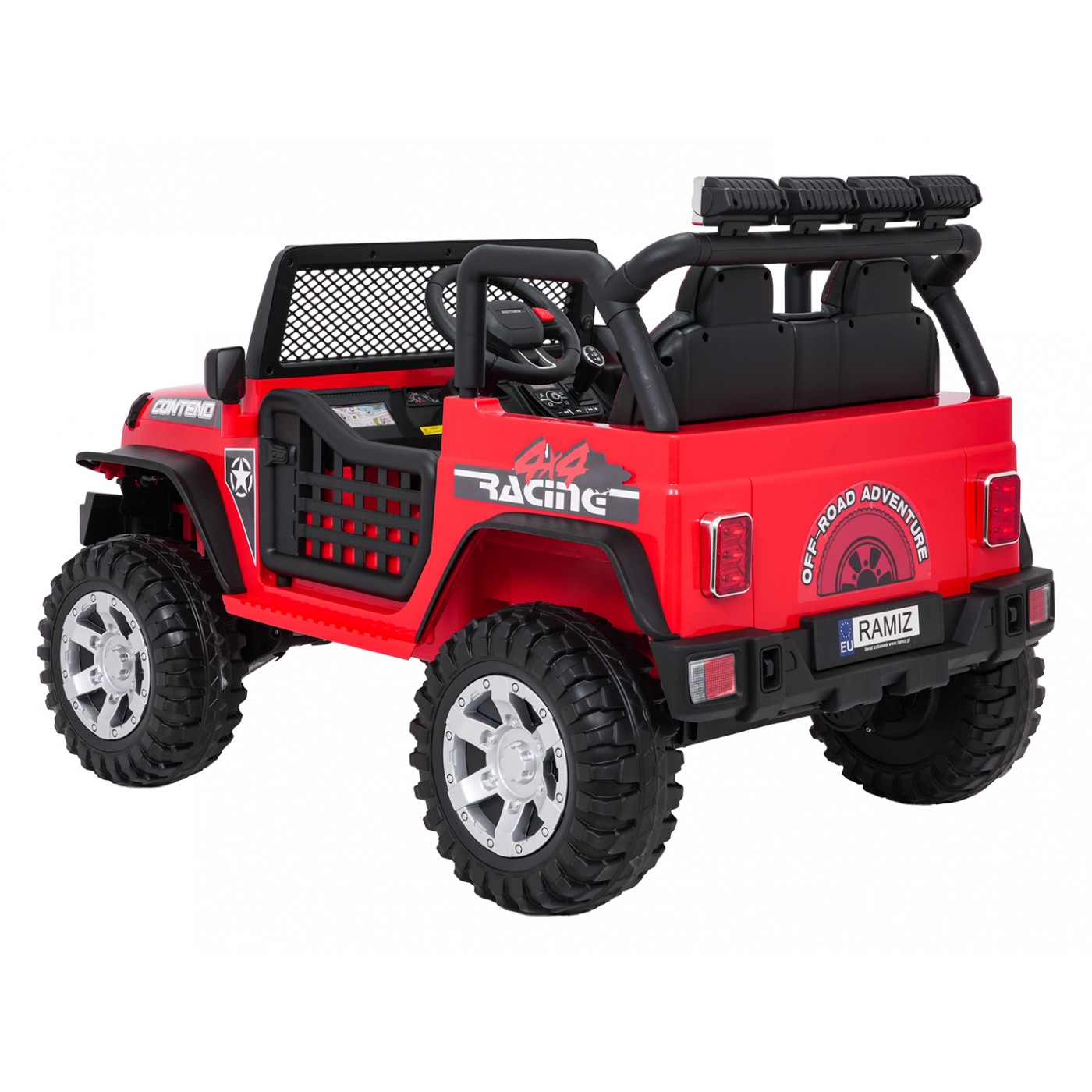 Jeep BEAST 4x4 Červený