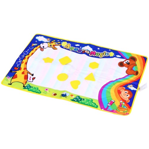 Vodná Podložka pre deti 3+ Kreatívna hračka miznúce kresby + 2 Fixky + 6 Puzzle