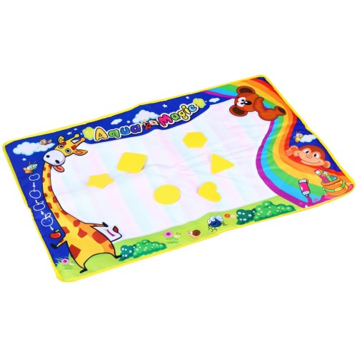 Vodná Podložka pre deti 3+ Kreatívna hračka miznúce kresby + 2 Fixky + 6 Puzzle
